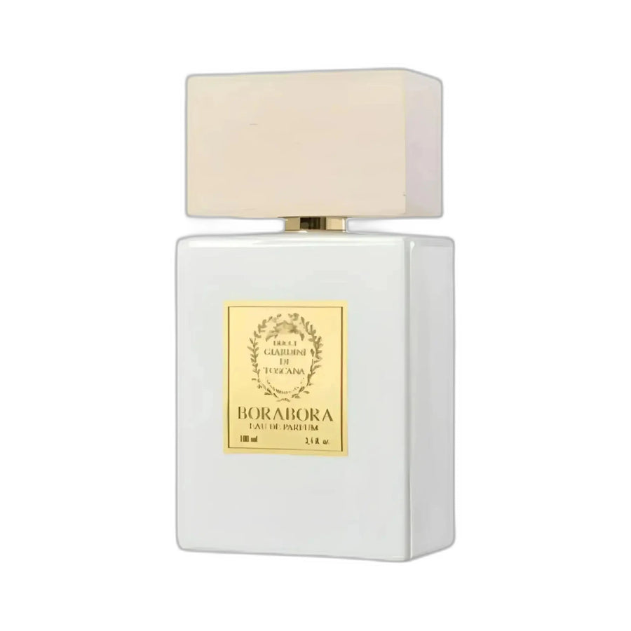 GIARDINI DI TOSCANA Borabora Eau de Parfum - Flacon 100ml fond blanc