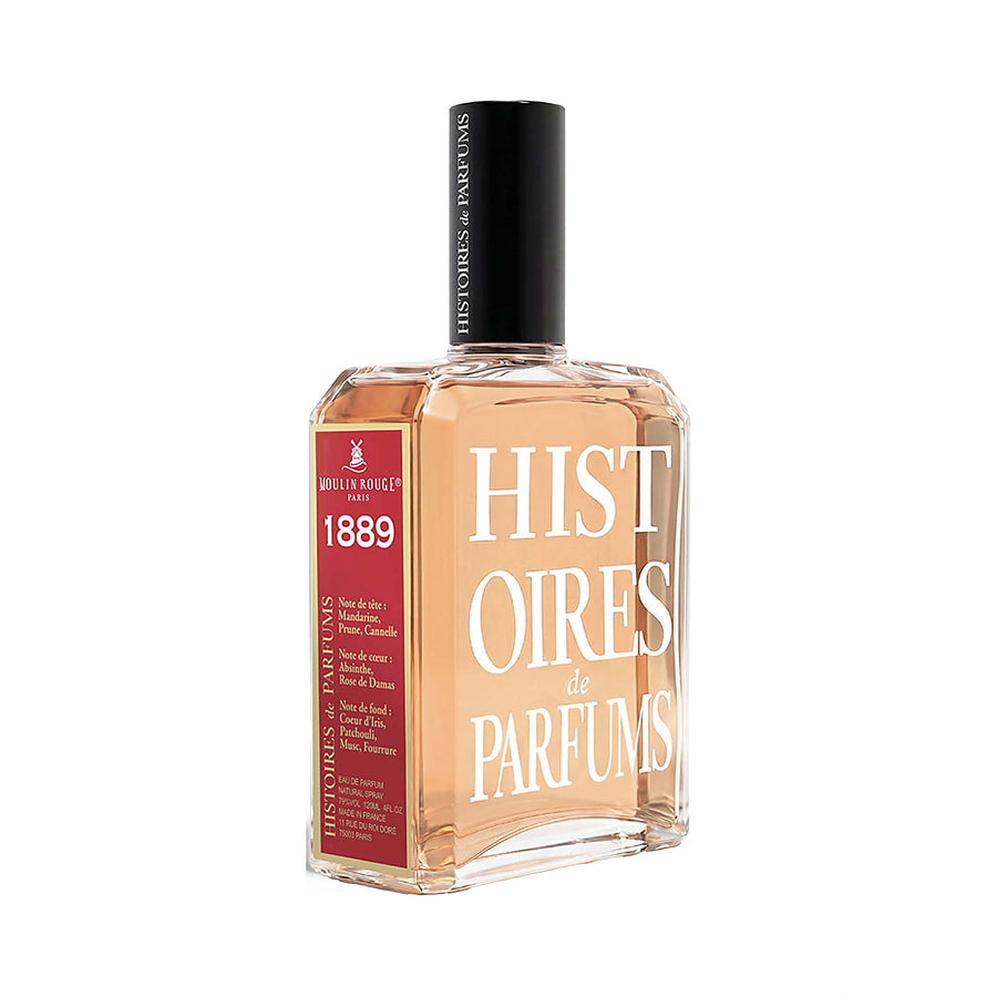 HISTOIRES DE PARFUMS 1889 Moulin Rouge Eau de Parfum — flacon seul sur fond blanc, floral poudré, parfum de niche français