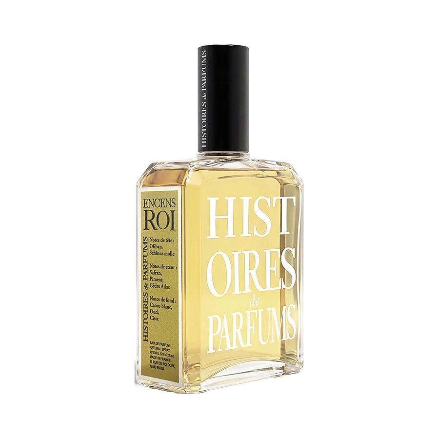 HISTOIRES DE PARFUMS Encens Roi Eau de Parfum — flacon seul sur fond blanc, boisé fumé, parfum de niche français