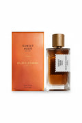 GOLDFIELD & BANKS Sunset Hour Dark Peach Eau de Parfum 100 ml — flacon et son coffret orange, ambré fruité, parfum niche d'Australie