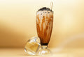D'ANNAM Bubble Tea Eau de Parfum 50 ml — verre de bubble tea aux perles de tapioca et flacon renversé, gourmand lacté, parfum niche du Vietnam