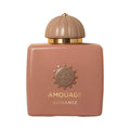 AMOUAGE Guidance Eau de Parfum 100ml — flacon rose poudré sur fond blanc, parfum floral fruité de niche d'Oman