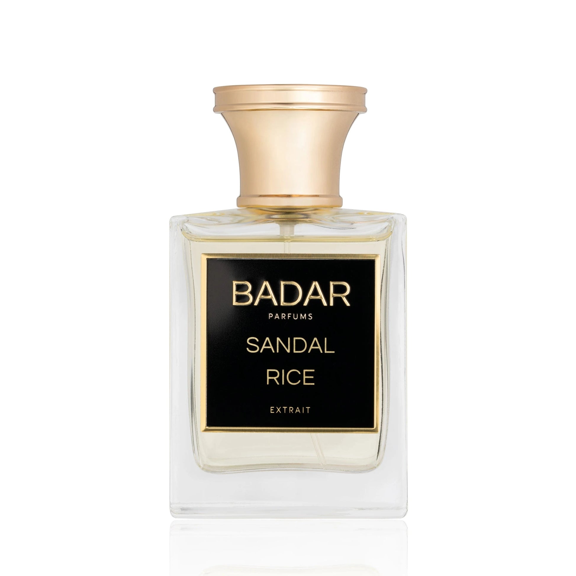 Flacon Badar Sandal Rice Extrait de Parfum 50 ml vue de face