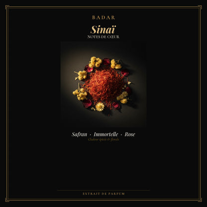 Badar Sinaï - Notes de Cœur | PlanèteBeauty