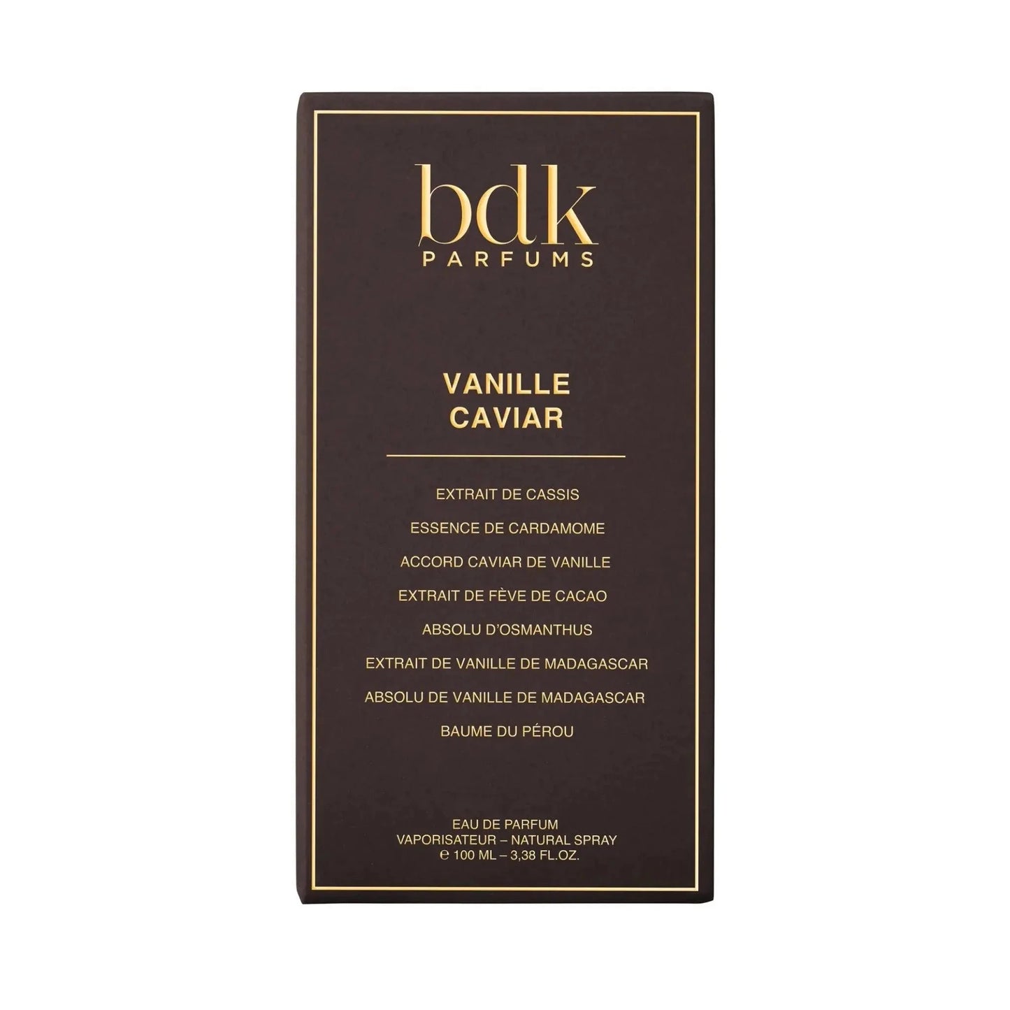 BDK Parfums Vanille Caviar eau de parfum 100 ml