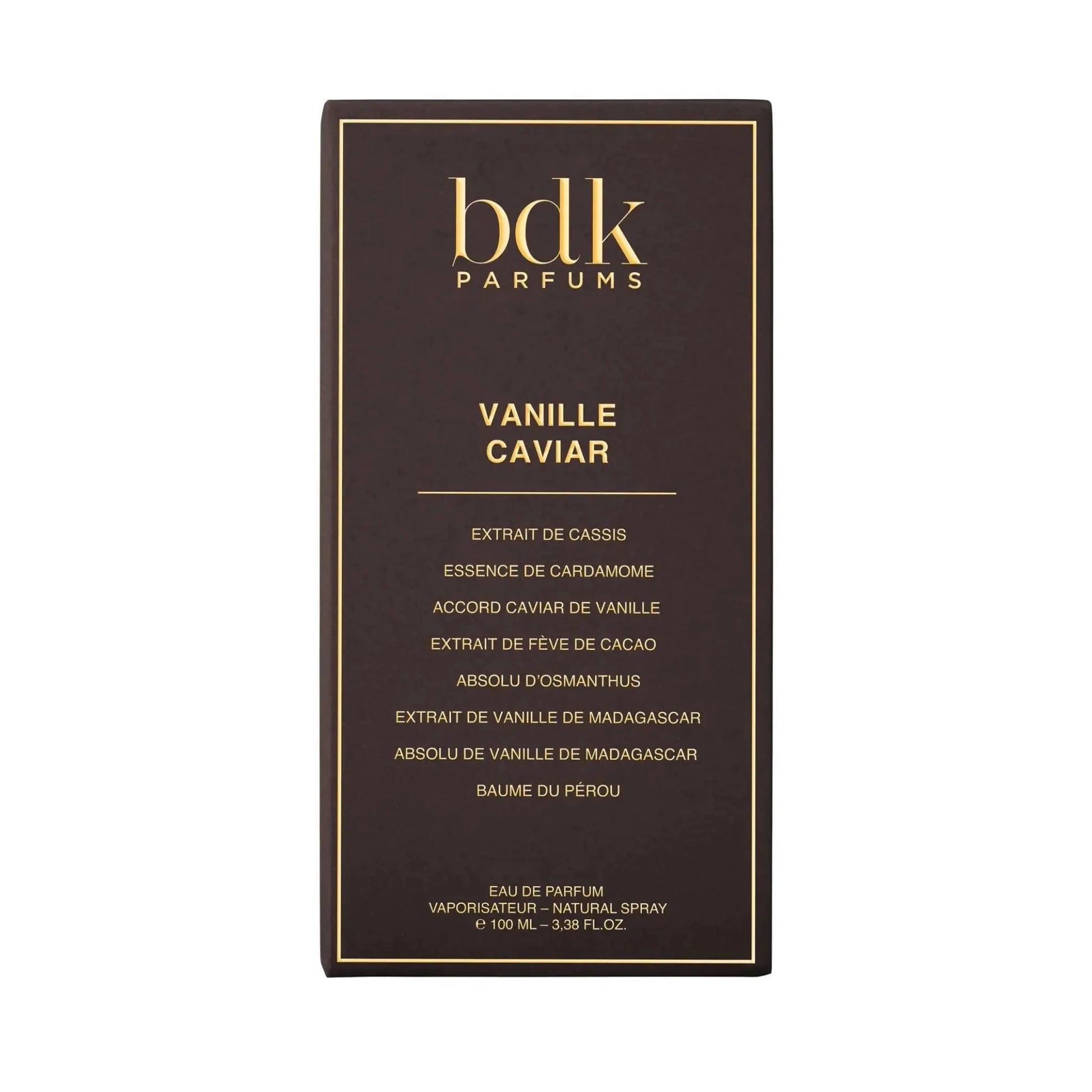 BDK Parfums Vanille Caviar eau de parfum 100 ml
