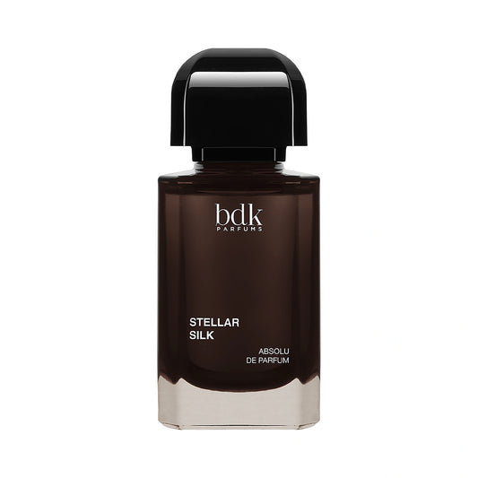 BDK Parfums Stellar Silk Absolu de Parfum 100ml — flacon fumé bouchon noir, vanillé boisé crémeux, parfum niche France
