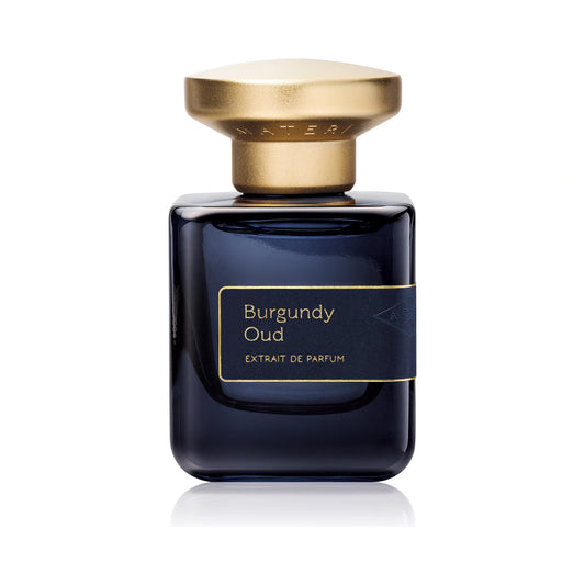 Atelier Materi Burgundy Oud Extrait de Parfum 50ml flacon fond blanc