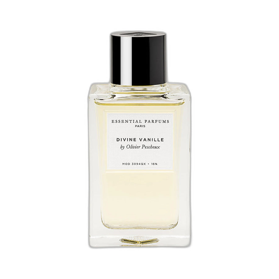 ESSENTIAL PARFUMS Divine Vanille Eau de Parfum - Flacon 100ml fond blanc