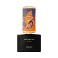FLORAIKU Sand and Skin Eau de Parfum 50ml — flacon noir laqué face avant nom doré, parfum niche japonais oriental Floraïku Paris