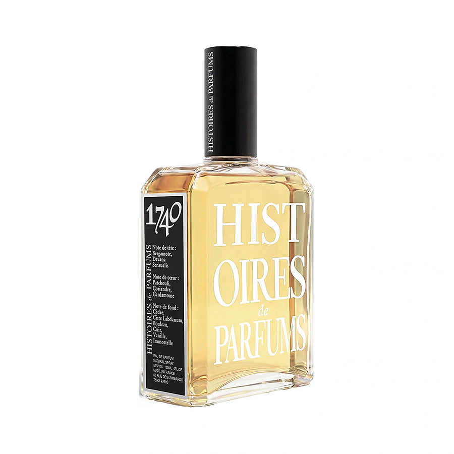 HISTOIRES DE PARFUMS 1740 Marquis de Sade Eau de Parfum — flacon seul sur fond blanc, boisé cuiré, parfum de niche français