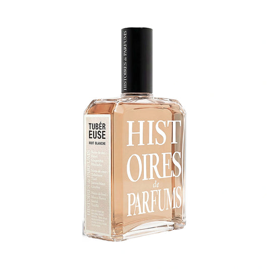 HISTOIRES DE PARFUMS Tubéreuse Nuit Blanche Eau de Parfum — flacon seul sur fond blanc, floral musqué, parfum de niche français