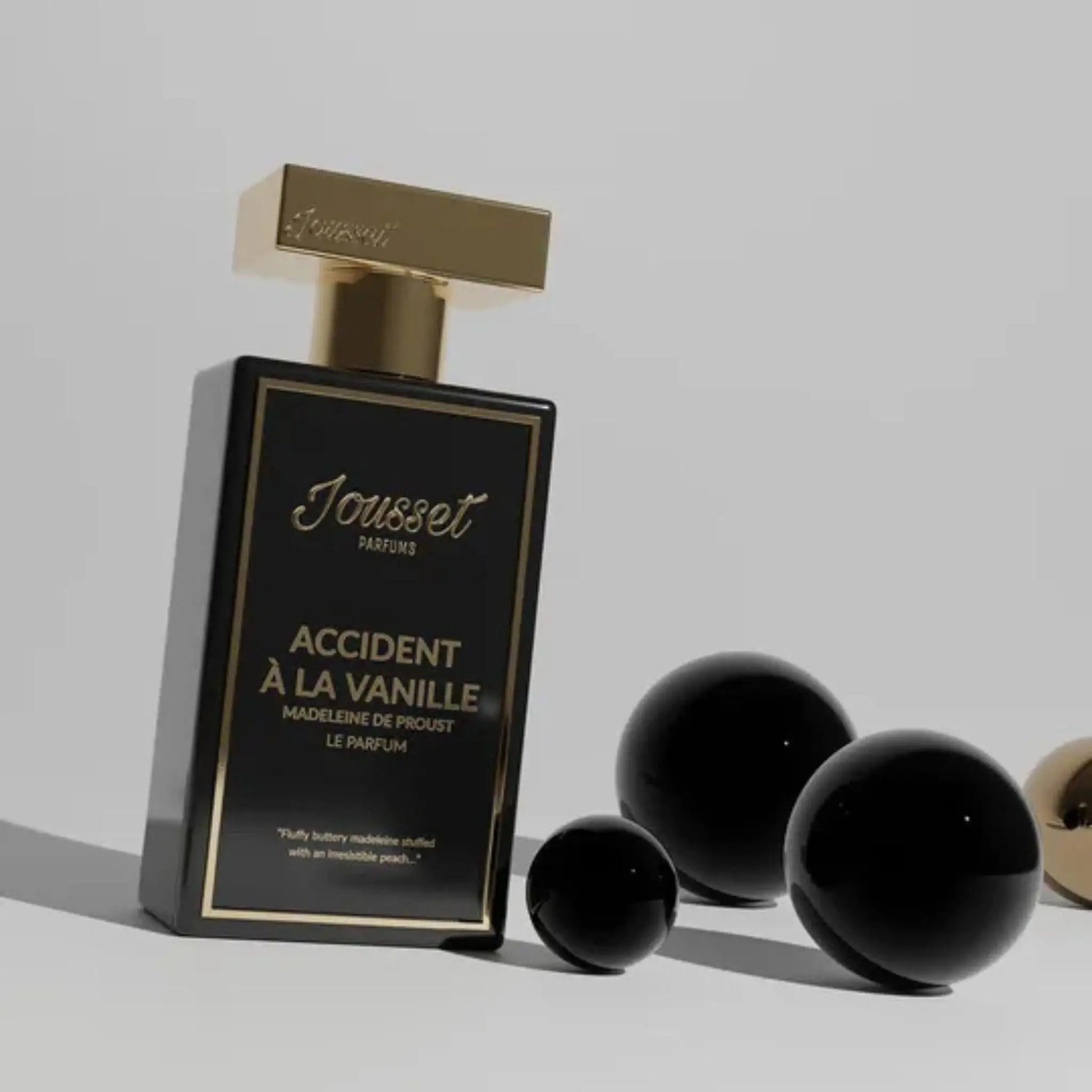 Jousset Parfums accident à la Vanille madeleine de proust