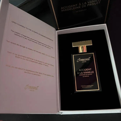 Jousset Parfums accident à la Vanille madeleine de proust