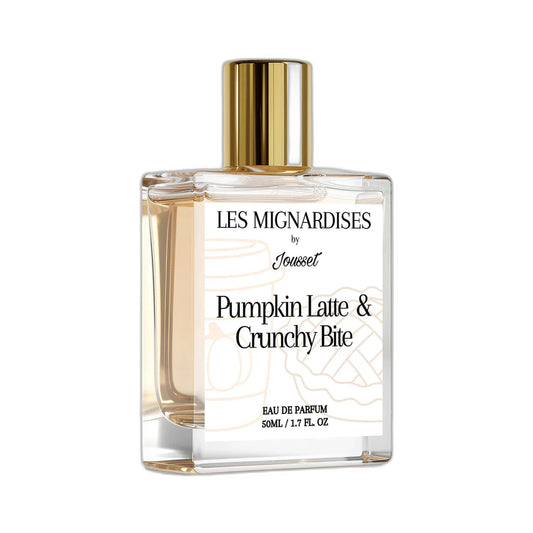 JOUSSET PARFUMS Les Mignardises by Jousset Pumpkin Latte & Crunchy Bite eau de parfum Eau de Parfum fond blanc