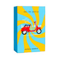MICHELA MEZZETTI Breathe Me — boîte officielle décor vespa rouge fond bleu jaune nom Breathe Me, packaging parfum niche italien aromatique frais