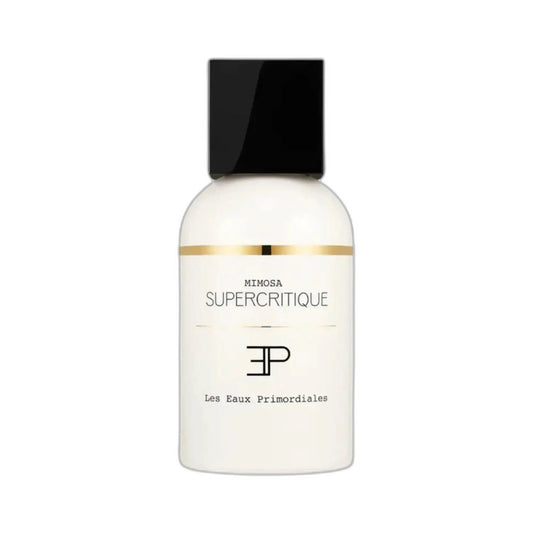 LES EAUX PRIMORDIALES Les eaux primordiales Mimosa Supercritique eau de parfum Eau de Parfum fond blanc