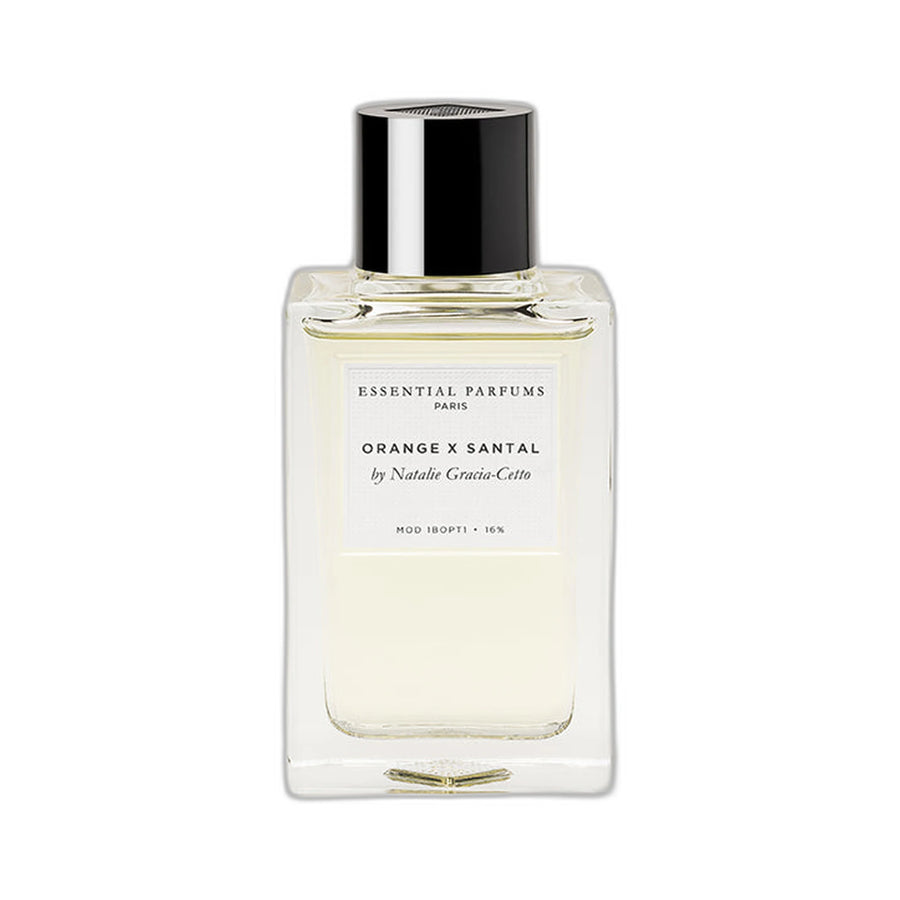 ESSENTIAL PARFUMS Orange X Santal Eau de Parfum - Flacon 100ml fond blanc