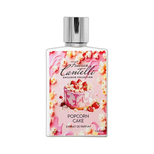 FEDERICO CANTELLI Popcorn Cake Extrait de Parfum - Flacon fond blanc