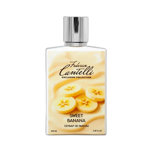 FEDERICO CANTELLI Sweet Banana Extrait de Parfum - Flacon fond blanc